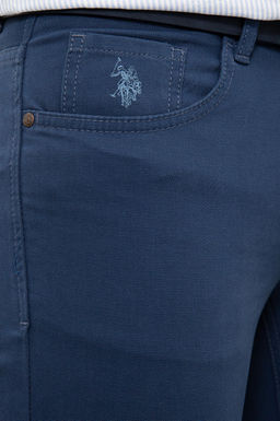 Erkek _ndigo Kanvas Pantolon