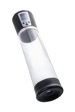 Автоматическая помпа для пениса Sexus Men Expert Alrik, ABS-пластик, черная, 29 см  фото 2