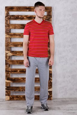 Брюки спортивные 
 3.MM109A-серый-светлый