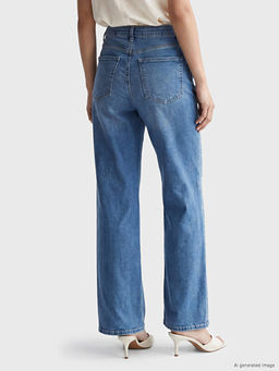 Ta?l? Wideleg Kad?n Jean Pantolon