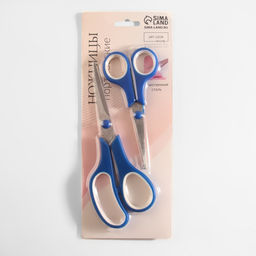 Цена за 2 шт. Набор ножниц универсальных, 5.5", 14 см / 6.5", 19 см, 2 шт., МИКС