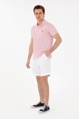 Erkek Slim Fit Polo Yaka A__k Pembe Basic Ti__rt Sepette S_rpriz _ndirim - U.s. polo assn фото 4