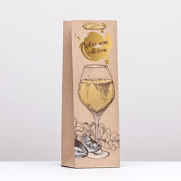 Пакет под бутылку Wine collection, 12 x 36 x 9 см