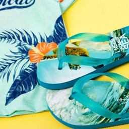 Сланцы Lucky Land для мальчика - Соль&перец фото 2