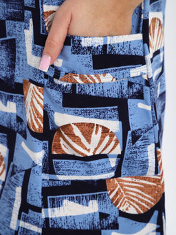 Х1 Халат Юлия (синий)