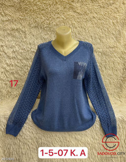 Свитер женский со стразами - Bruno фото 5