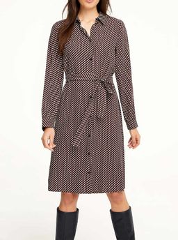 Платье, коричневое - Linea tesini фото 3