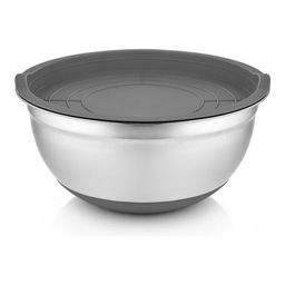 Миска с крышкой Walmer Home Chef, 1.35 л, цвет серый