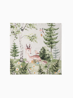 Набор кухонный «Этель. Лесная сказка», скатерть 148×218±2 см с ГМВО, салфетки 40×40 см - 12 шт.