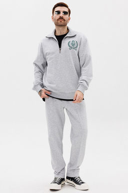 Джемпер GO M4077/50-04.182-188 серый меланж - Pirs фото 3