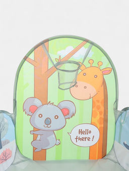 Палатка детская игровая - сухой бассейн для шариков «Животный мир» без шариков, 120×75×60 см