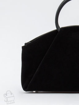 Сумка женская кожаная 1126MF black Polina&Eiterou