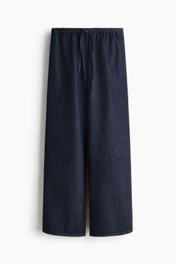 Pantal?n denim con cord?n de ajuste