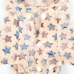 Комбинезон Звёзды с капюшоном, размер 2XL (ДС 45 см, ОШ 45 см, ОГ 55 см), бежевый - Simaland фото 12