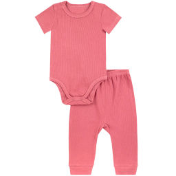 Комплект Youlala боди и штанишки из хлопка в ассортименте  фото 2