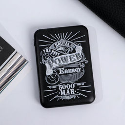 Подарочный набор: флеш-карта, ежедневник, внешний аккумулятор 5000 mAh For men, 21.5×21.5 см