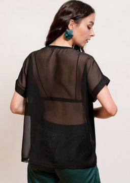 Футболка с шифоновой спинкой 15.4.8