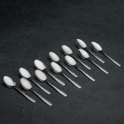 Ложки чайные из нержавеющей стали «Паррито», h=15 см, 12 шт.