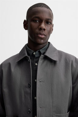 COTTON/LINEN JACKET - Zara фото 6