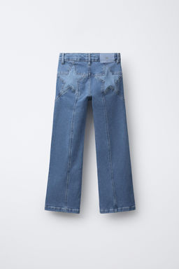 BOOTCUT JEANS WITH DART DETAIL - Zara фото 8