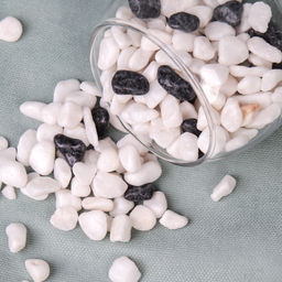 Декоративные камни 250г черно-белые / K-2754 /уп 100/ - Галеонтрейд фото 3