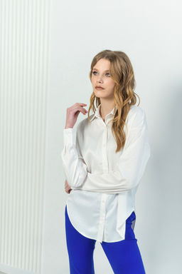 Блузка Мануэла (белый) - Nadi bordo фото 5