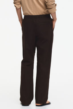 Pantal?n en mezcla de lino Regular Fit - H&m фото 9