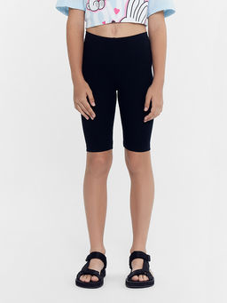 Шорты для девочек мультипак (2 шт.) в лавандовом и черном цвете с граффити