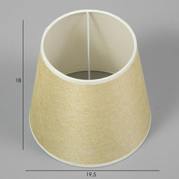 Абажур E27 песочный 20х20х18 см