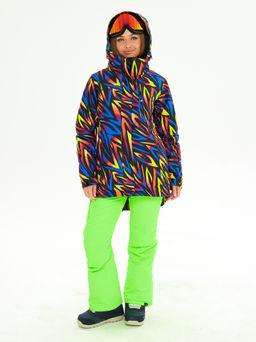 Женская горнолыжная сноубордическая куртка Alpha Endless Ultra Chaleur SNB 423/316_1 Разноцветный  фото 36
