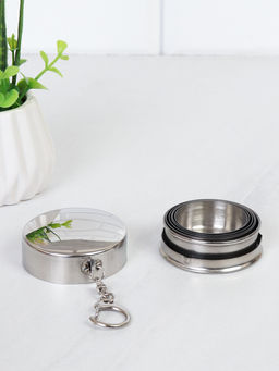 Стопка 80 мл телескопическая Металл с креплением / CT879 /уп 200/