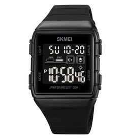 Часы наручные Skmei мужские электронные спортивные 1960black-black