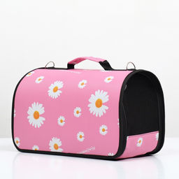 Сумка-переноска каркасная Цветы, размер L, 53 х 21 х 29 см - Пижон фото 3