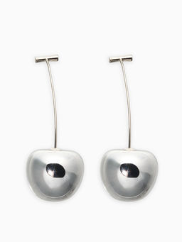 Цена за 2 шт. Серьги «Черешня», цвет серебро