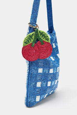 FANTASY BEADED MINI BUCKET BAG - Zara фото 10