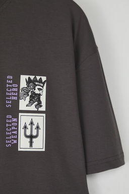 TRENDYOL MAN Lacivert Oversize/Genis Kesim K?sa Kollu Sanat Bask?l? 100% Pamuklu T-Shirt TMNSS21TS3559 - Trendyolmilla фото 34