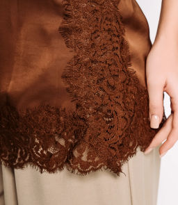 Топ #КТ6742 (1), шоколадный