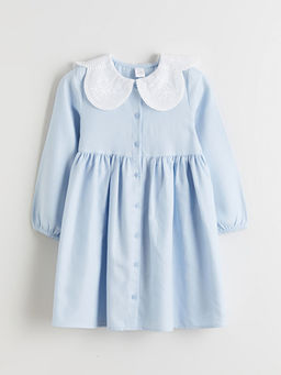 Bebe Yaka K?z Bebek Elbise