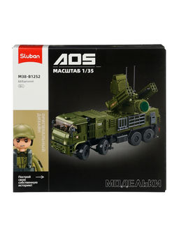 Конструктор «Модельки. ПВО Ракетный комплекс», 669 деталей