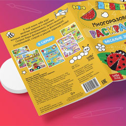 Раскраска детская Рисуй-стирай. Весёлые задания, 12 стр., многоразовая, с маркерами