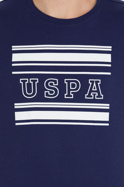 Erkek Lacivert Bisiklet Yaka Ti__rt