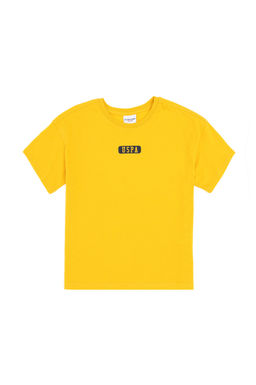 Шафрановая футболка для мальчика Неожиданная скидка в корзине