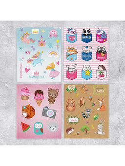 Цена за 2 шт. Альбом детских наклеек, 8 листов, #LOVE, 11 х 16 см