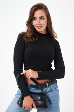 52719 водолазка женская укороченная - Натали фото 28