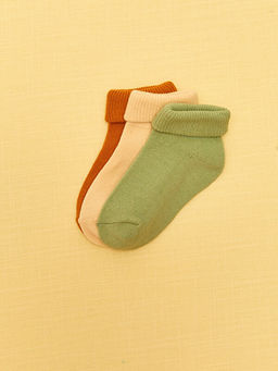 Basic Erkek Bebek Soket ?orap 3l?