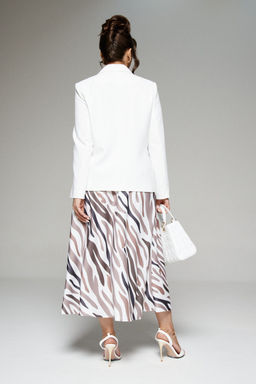 Костюм  6282 молочный+ волна - Beautiful and free фото 2