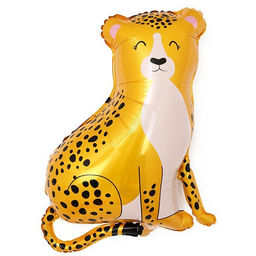 Воздушный шар фольгированный 25" «Леопард», фигура