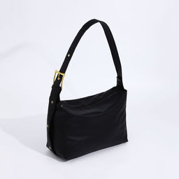 Сумка-мешок на молнии цвет чёрный - Simaland фото 2