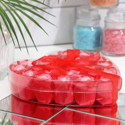 Мыльные розочки, красно-розовые, набор 24 шт. - SB BEAUTY фото 2