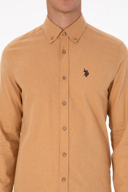 Erkek Camel Uzun Kollu Basic G_mlek - U.s. polo assn фото 6